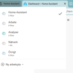 Bild som visar funktionen Arbetsyta i Microsoft Edge