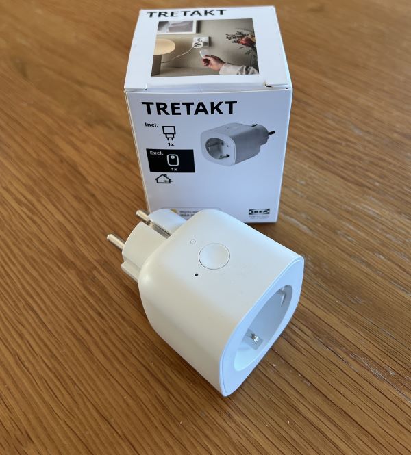 Bild på IKEA TRETAKT smart uttag Smart plug