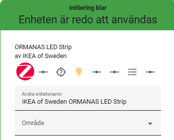 Pair ORMANÄS med ZHA i Home Assistant