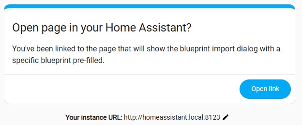 Ladda ned och installera en Blueprint i Home Assistant