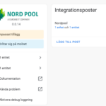 Integration Nordpool i Home Assistant