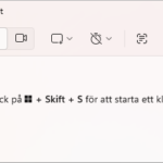 Bild på skärmklippverktyget i Windows 11