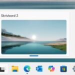 Bild på flera skrivbord i windows 11 så kallade virtuella skrivbord