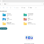 Bild på windows 11 utforskaren