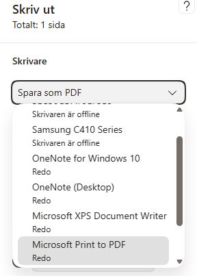 hur jag sparar webbsidor i edge som pdf
